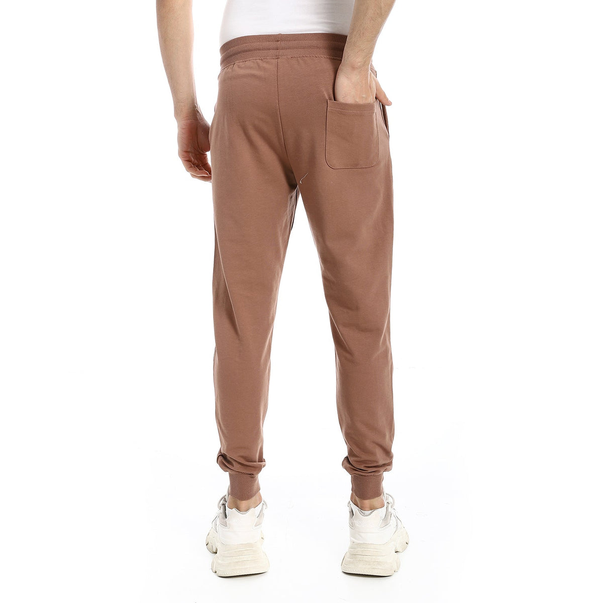 Men’s Summer Sweatpants - Red Cotton