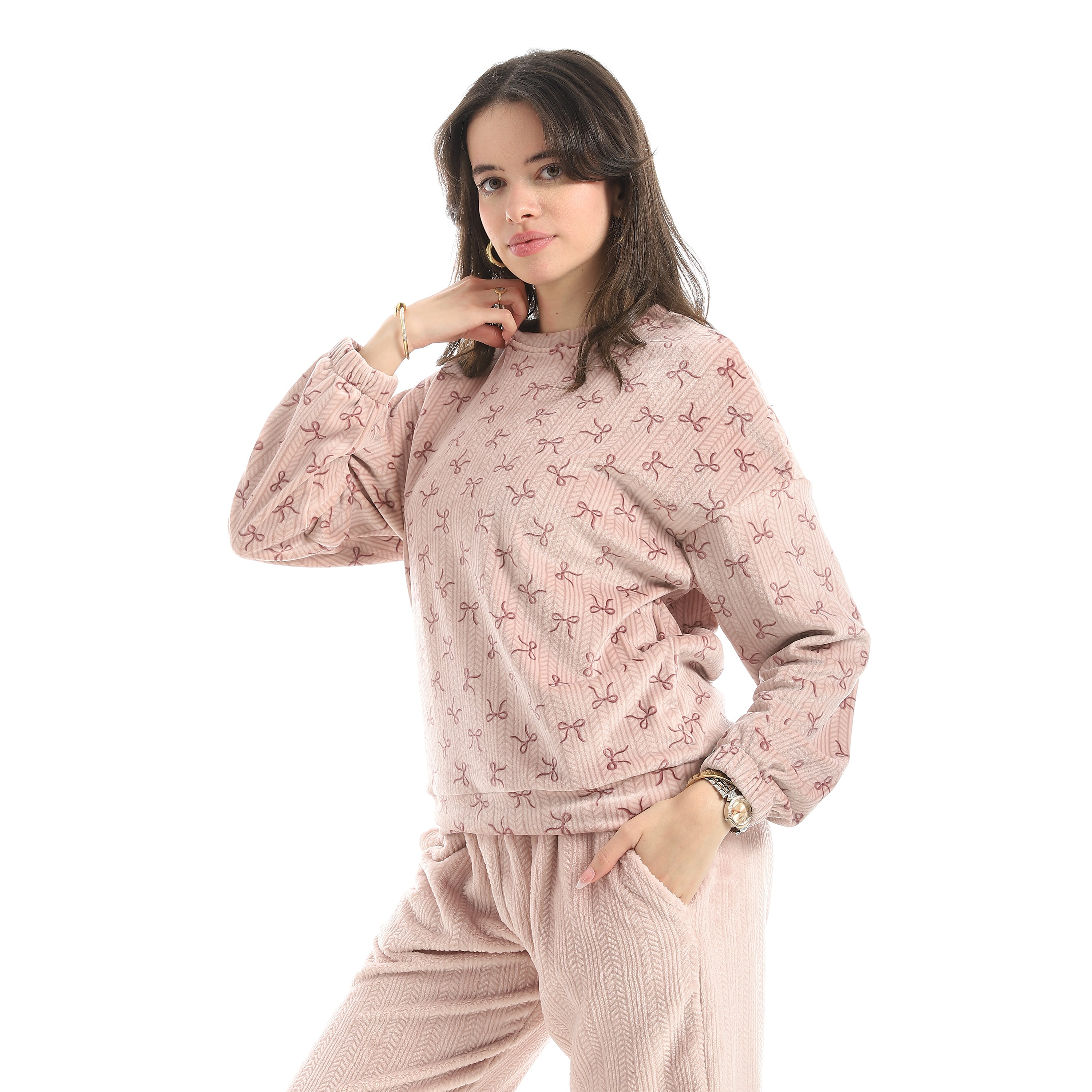 The Butterfly Pajama Red Cotton