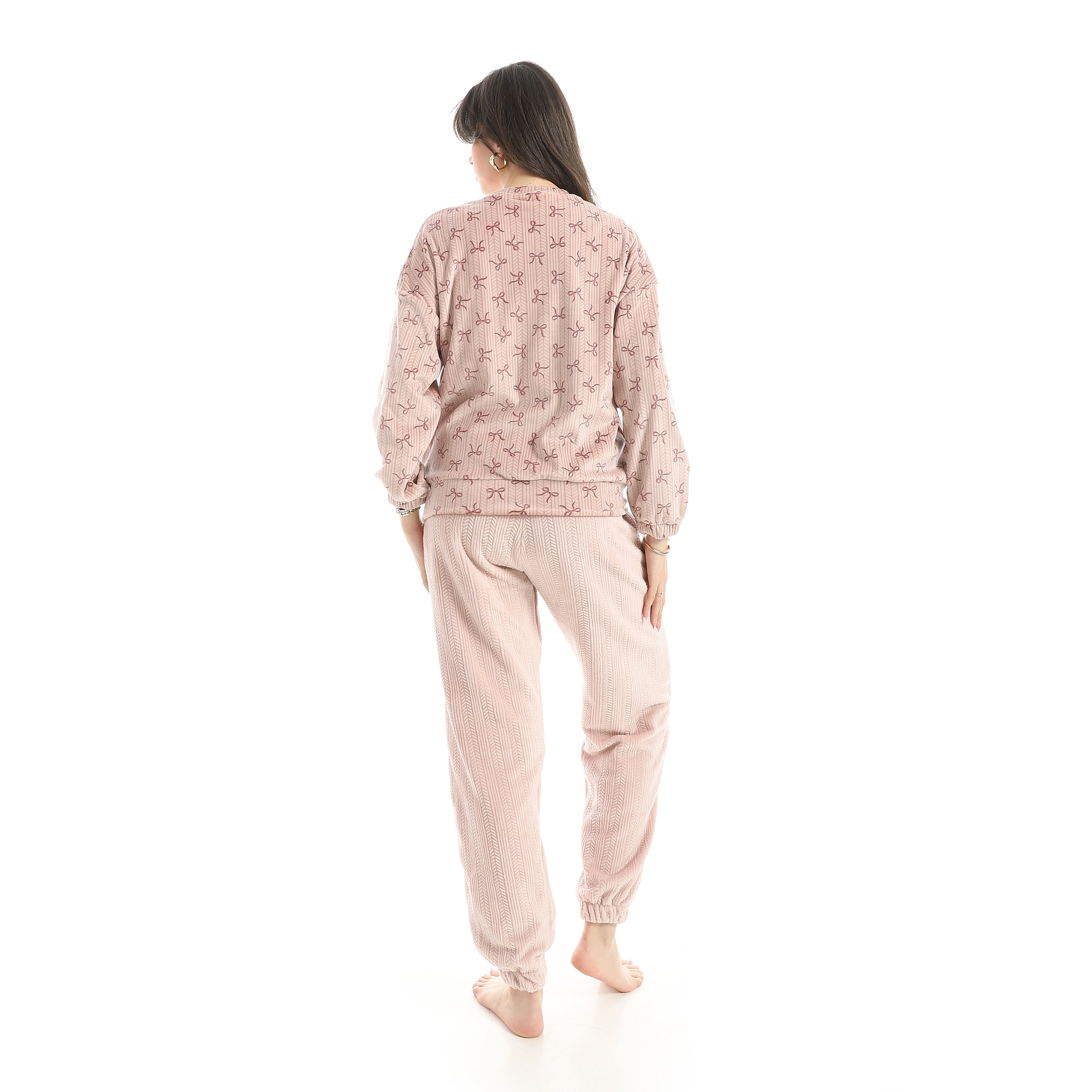 The Butterfly Pajama Red Cotton