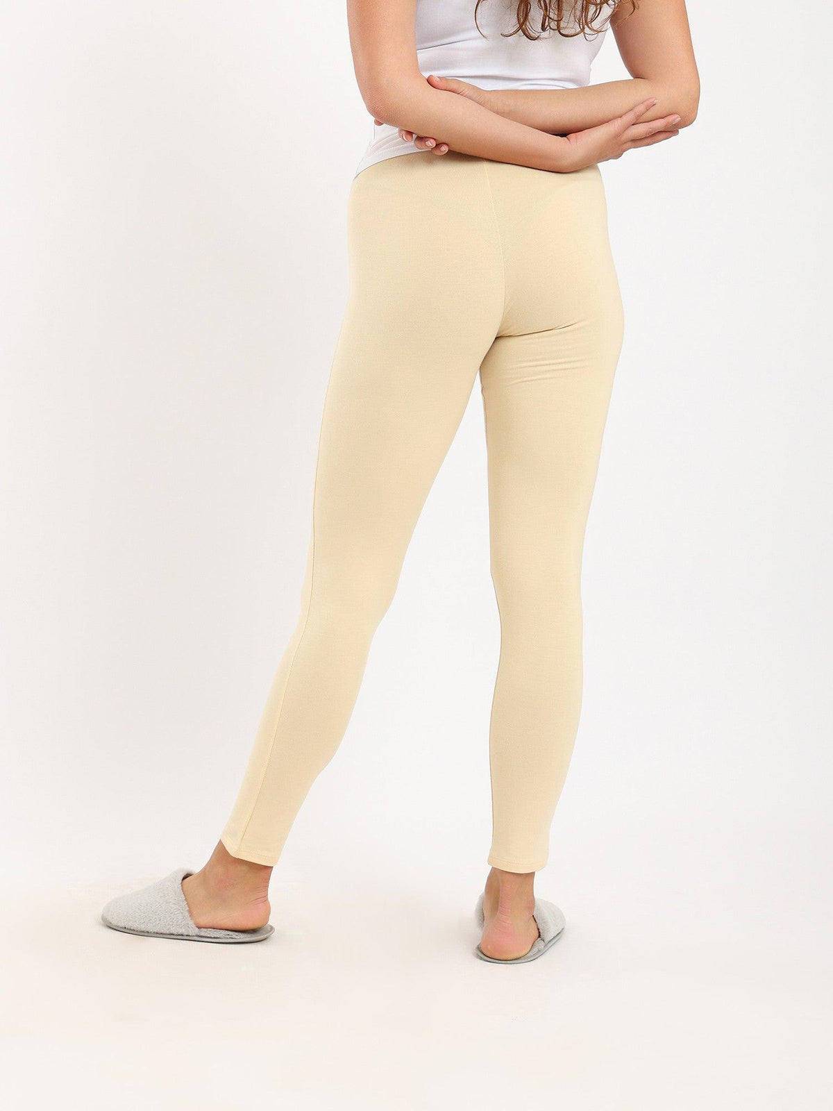 Women's Leggings For Comfort and Style - Red Cotton