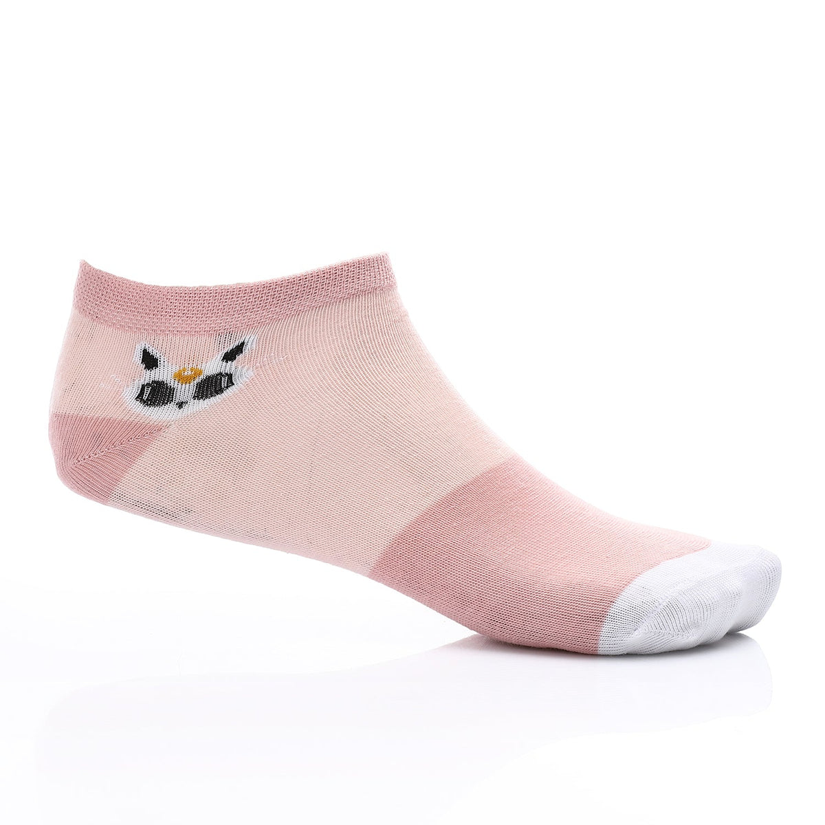 Women's Socket Socks - Kashmir - Red Cotton