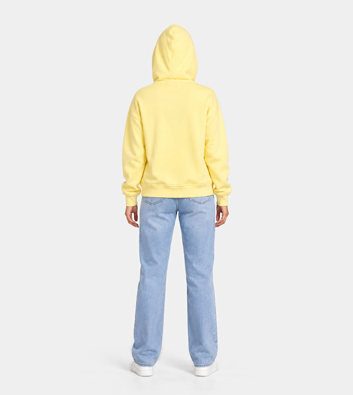 Women’s Yellow Hoodie | Red Cotton - Red Cotton